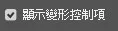 顯示變形控制項